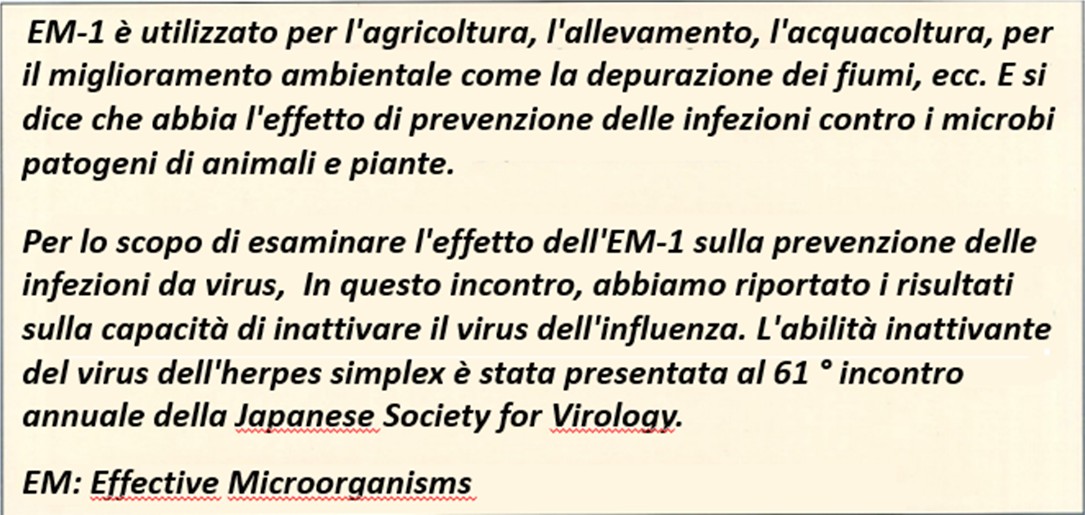 Altro intervento del prof. Higa sul COVID-19